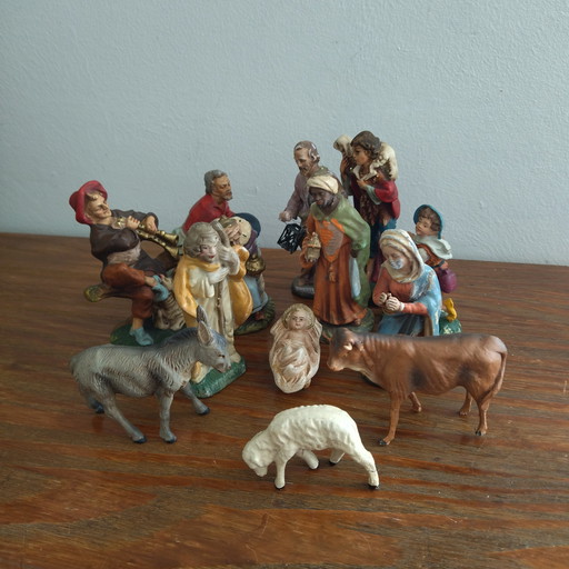 Christmas crib santons