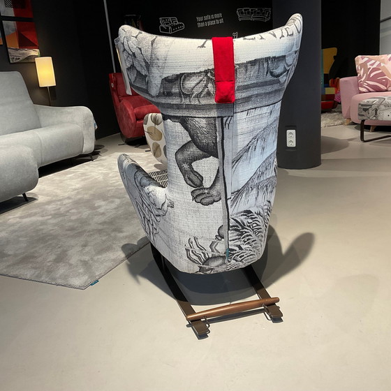 Image 1 of Fama Kangou fauteuil met poef