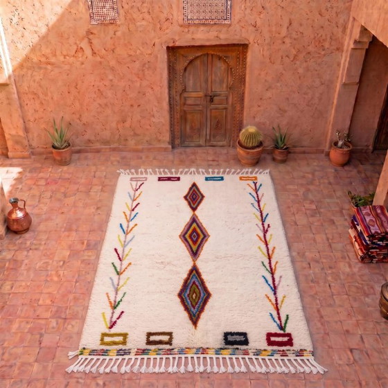 Tapis Berbère Fait Main – Douceur, Authenticiteit & Caractère 200cmx300cm – Vloerkleden en tapijten, Cotton (photo 4 of 9)