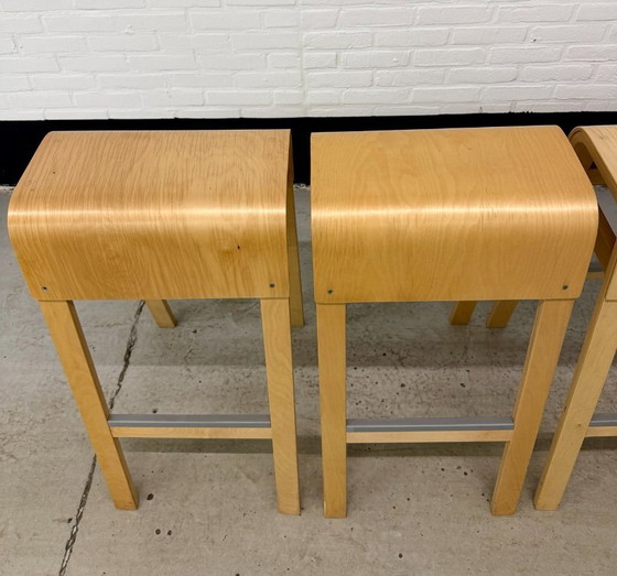 4 Vintage IKEA ‘Salve’ Barkrukken – Wood (photo 12 of 21)