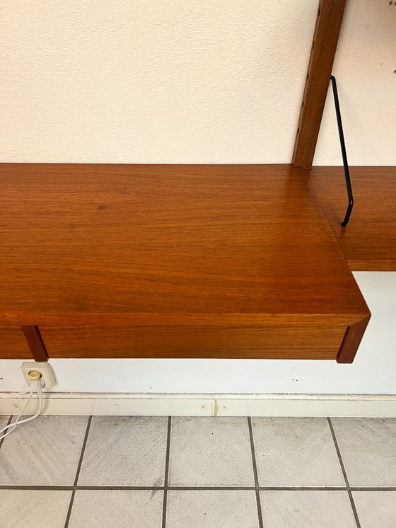 Image 1 of Sistema a parete vintage Poul Cadovius Royal System in teak, anni '60