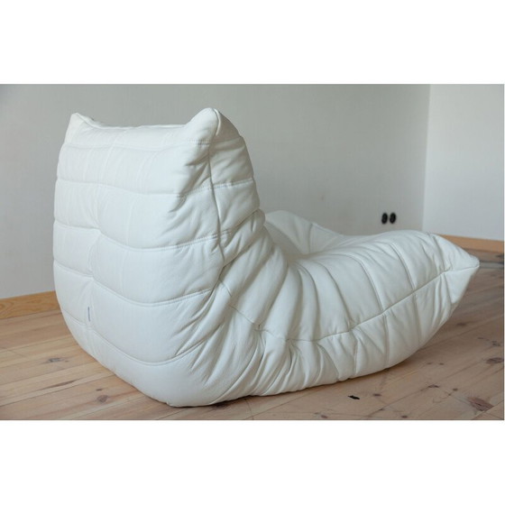 Image 1 of Vintage Togo sofa, fauteuil en poef door Michel Ducaroy voor Ligne Roset 1970