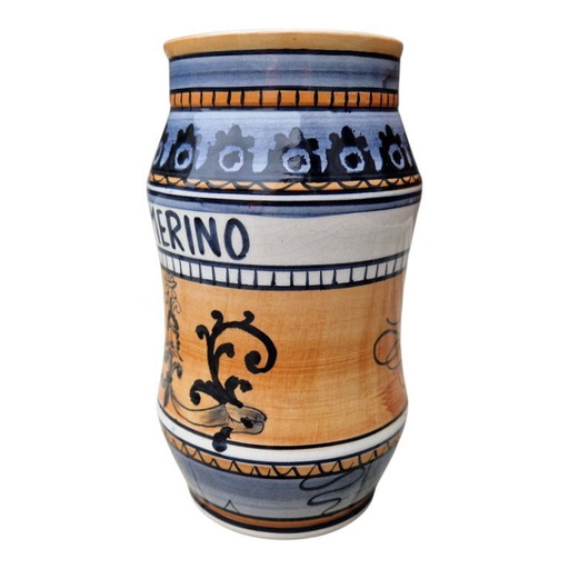 Italy pharmacy potpot Petucco e Tolio 1980s Conserva Di Ramerino