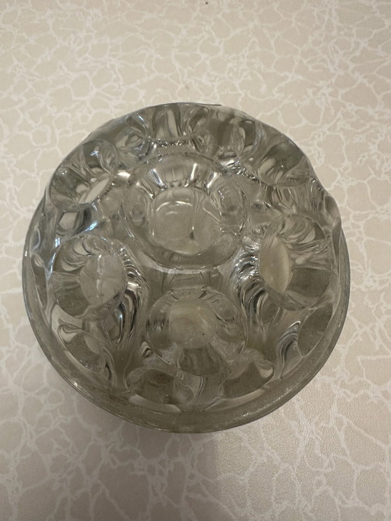 Molded Glass Flower Frog - 19 Holes 1950s – Vases (photo 3 of 13)