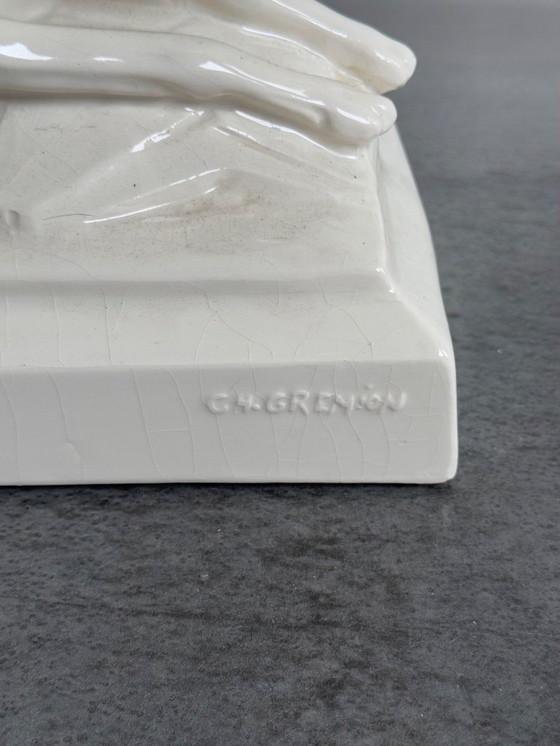 Image 1 of Windhonden Art Déco de C.H. Grémion