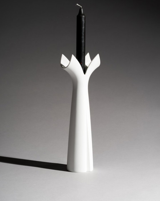 Image 1 of Lino Sabattini Rosenthal Studio Line "Pianta" Portacandele in porcellana Duo Germania