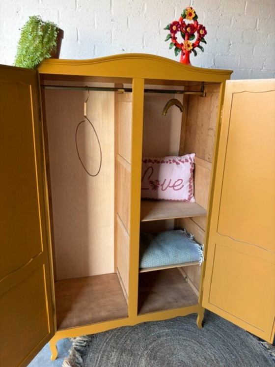 Vintage Antique Girls' Closet, Wardrobe Restyled – Wood (photo 11 of 19)