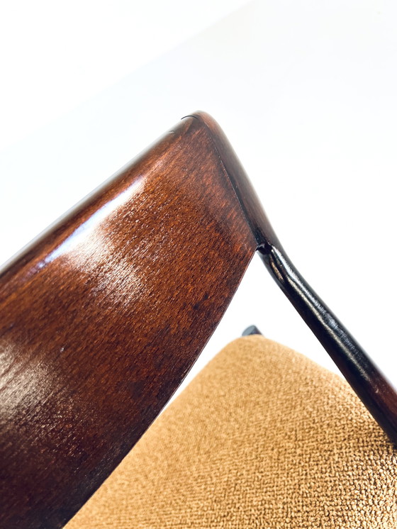 Image 1 of 4x Gerestaureerde Vintage Stoel ‘60