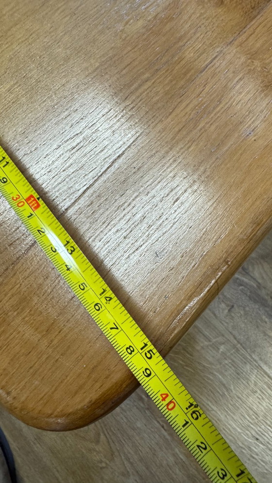 Image 1 of 6x De Puydt eetkamerstoelen, eiken