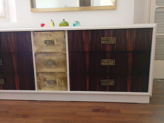 Image 1 of Credenza moderna di metà secolo di Luciano Frigerio, Italia, anni '70