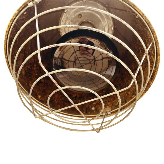 Image 1 of Lampada a sospensione industriale, riscaldamento, Narva Leuchen, Germania, anni '70
