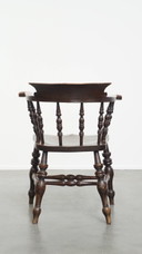 English antique side/desk chair/captain chair from the early 1800s