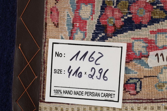 Image 1 of Tappeto persiano Kirman 4,10 x 2,96 Tappeto orientale pregiato n. 1162