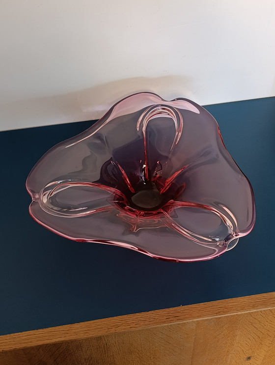 Image 1 of Verre de Murano soufflé à la main 40cm