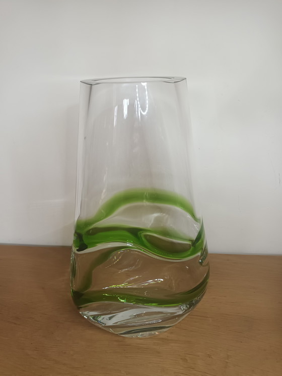 Image 1 of Kronos crystal vase.