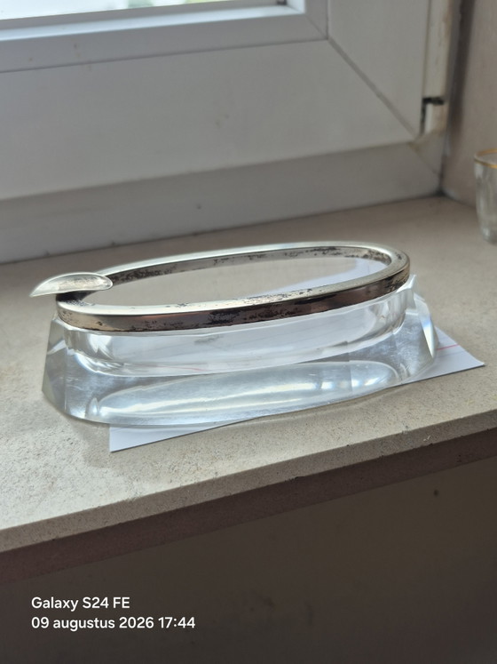 Crystal Ashtray – Christophe bach, Table accessories, Silver (photo 3 of 5)