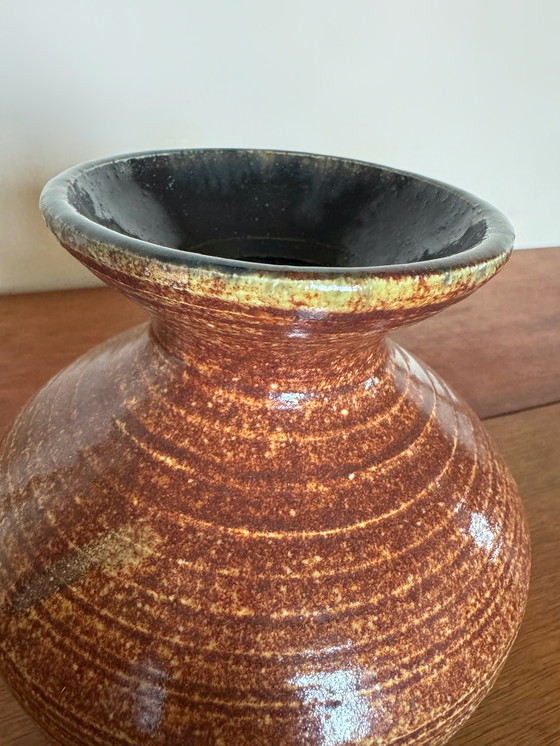 Image 1 of Vase Keramik Accolay 60er Jahre