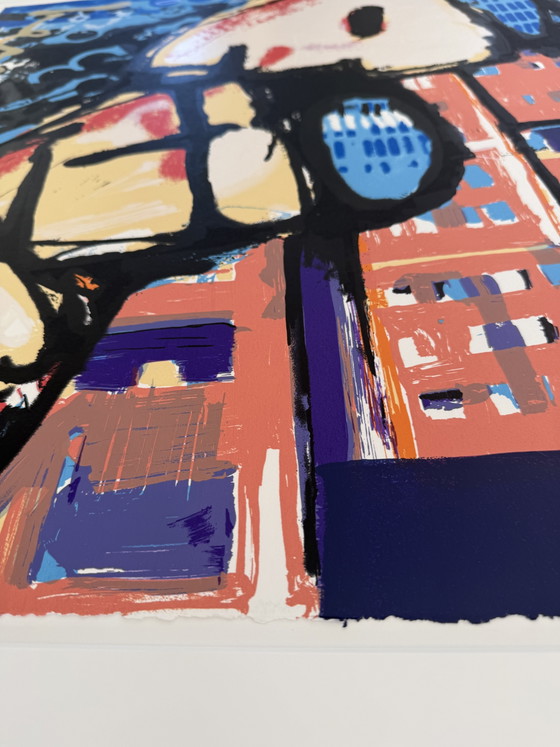 Image 1 of Zeefdruk Herman Brood “City Love”
