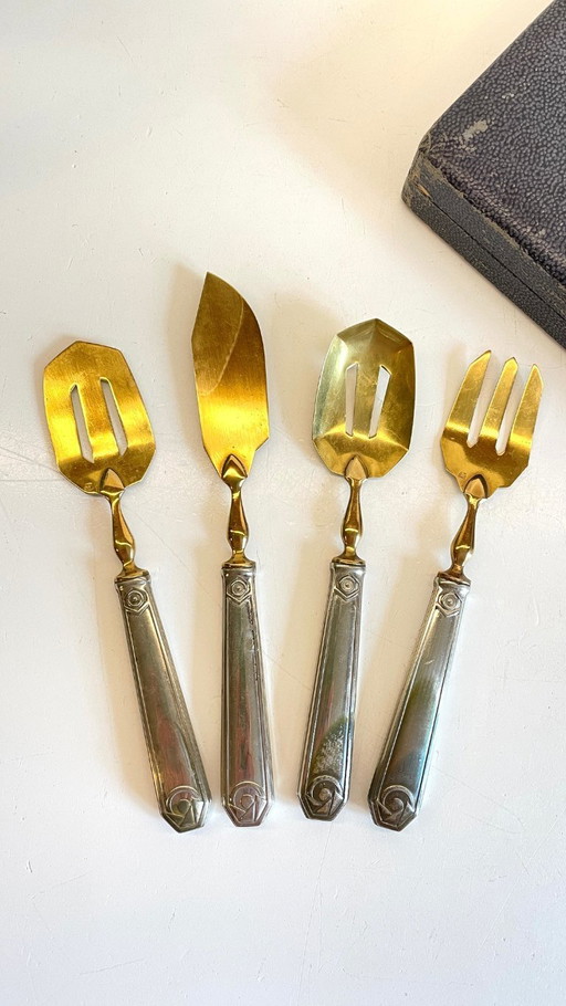 Service à DESSERT Art Déco