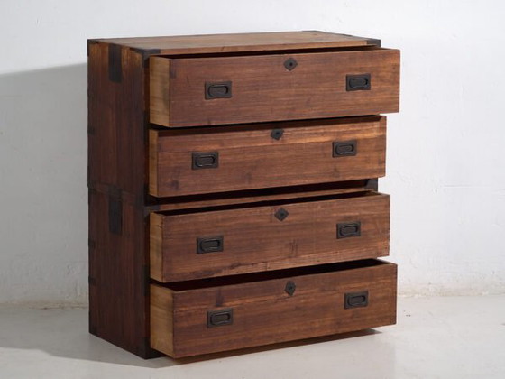 Antique Japanese Chest of Drawers - Taishō / Showa Period (c. ) #37 – Metal (photo 30 of 40)