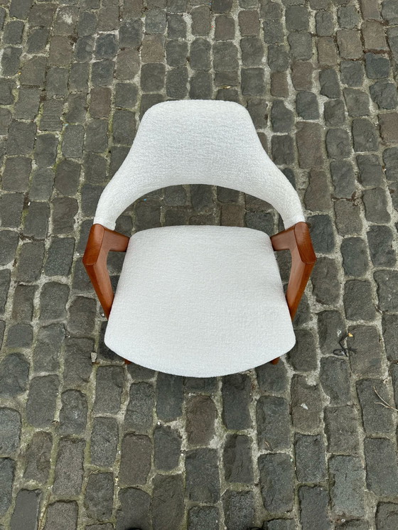 Image 1 of 6 "Compass" Chairs, By Kai Kristiansen, Denmark, 1960's