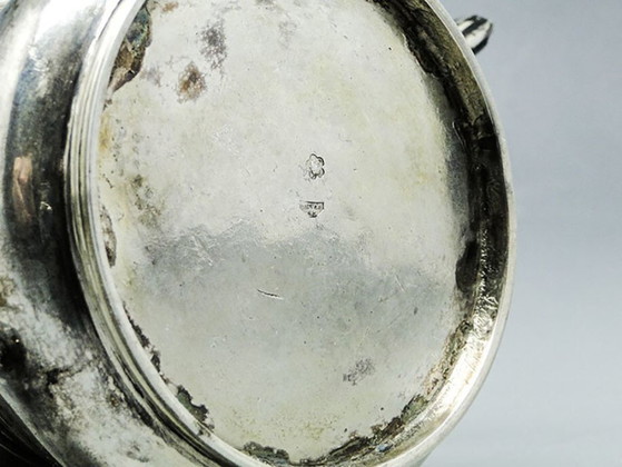 Biedermeier-Zuckerdose aus Silber, Österreich, 19. Jahrhundert – Tischdekoration, Silver (photo 13 of 13)