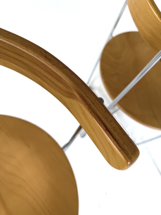 Image 1 of 6x Silla plegable de diseño 'Soley', Kusch & Co '80