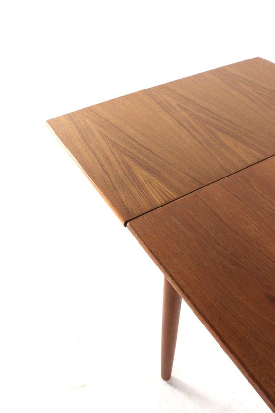 Rechthoekige Verlengbare Deense Eettafel 'Vejen' Vintage Gerestaureerd – Wood (photo 5 of 15)