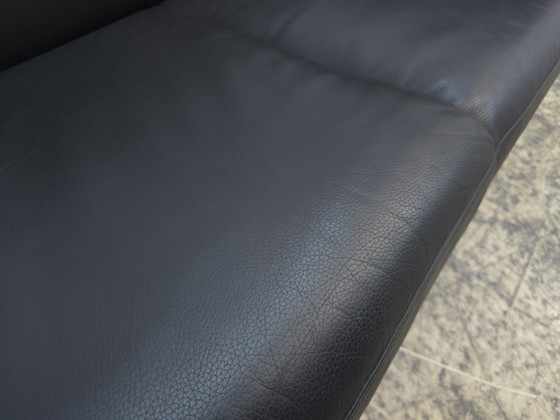Image 1 of Walter Knoll Foster Set Black Designer Sofa Leather Sofa Couch
