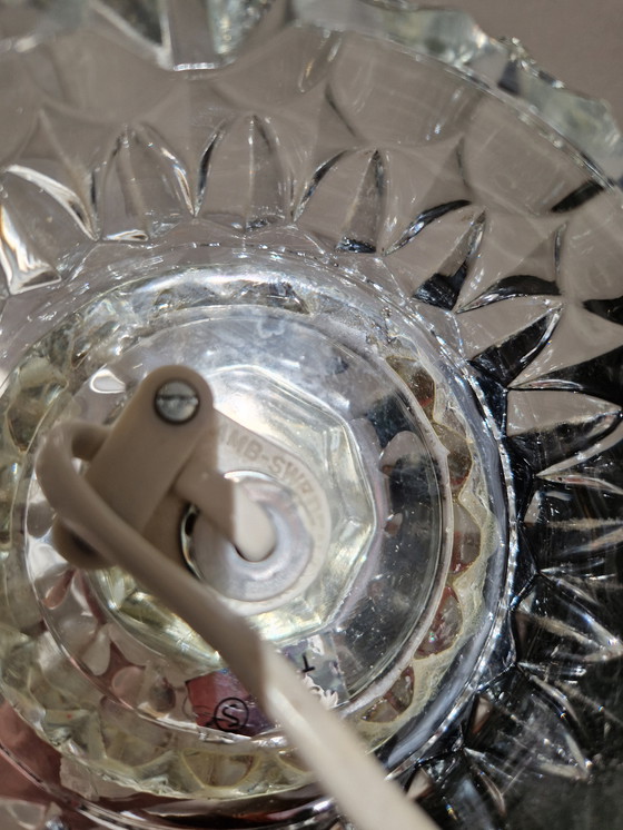 Image 1 of Vintage Orrefors Tafellamp Sweden Kristalglas