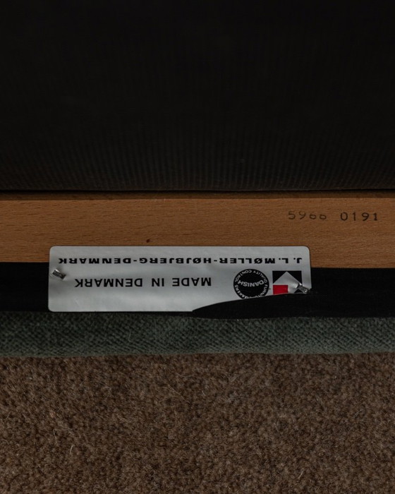 Image 1 of Sedie da pranzo modello 84 vintage in quercia di Niels Otto Møller per J.L. Møllers Møbelfabrik, Danimarca, anni '60, set di 4