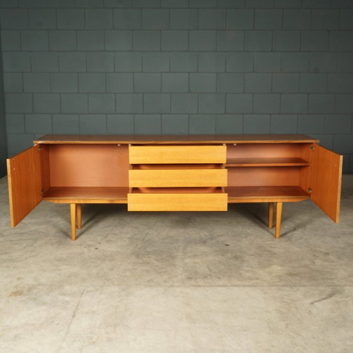 Credenza vintage in noce – Mobile TV – Anni '60 – dressoirs, Wood (photo 2 of 13)