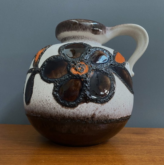 Image 1 of Scheurich vase model 484-21 1970s