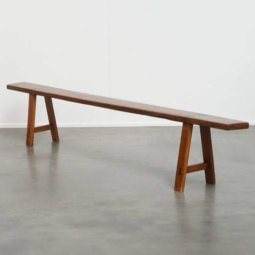 Banc d'entrée français ancien/banc pour table à manger