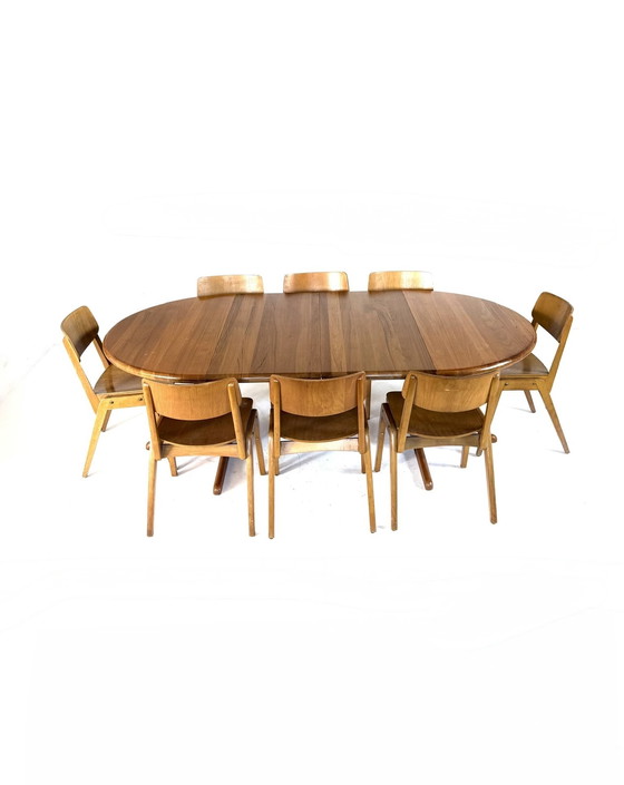 Image 1 of Vintage Danish extendable dining table, Juul Kristensen '70