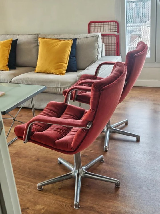 Image 1 of Set of Two Lounge Chairs by Geoffrey Harcourt for Artifort