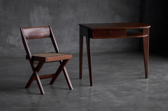 Image 1 of Escritorio trípode de Jacques Adnet, Francia, década de 1950