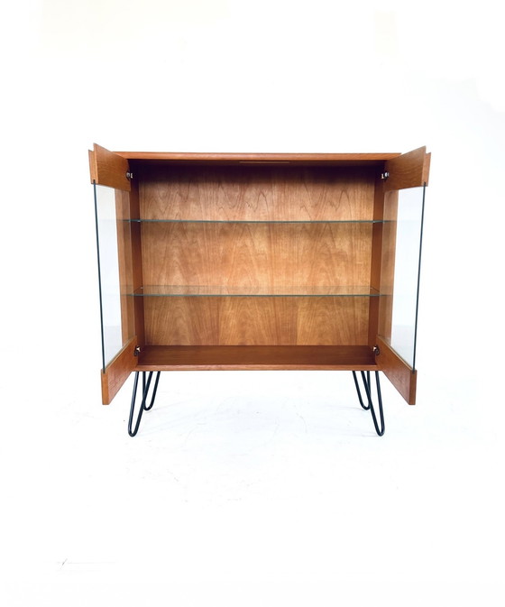 Image 1 of Vintage Teak Display Cabinet '60