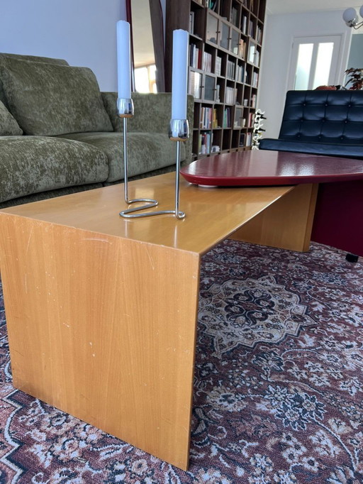 Vintage Leolux Yaghan swivel coffee table