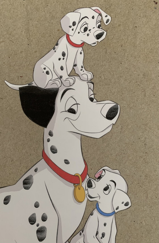 Image 1 of Jaume Esteve: "101 Dalmatians." Artist Proof A.P., Hand Signed.  Includes Certificate of Authenticity.