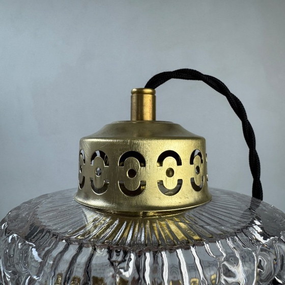 Image 1 of PAAR OUDE VINTAGE GLAZEN HANGERS