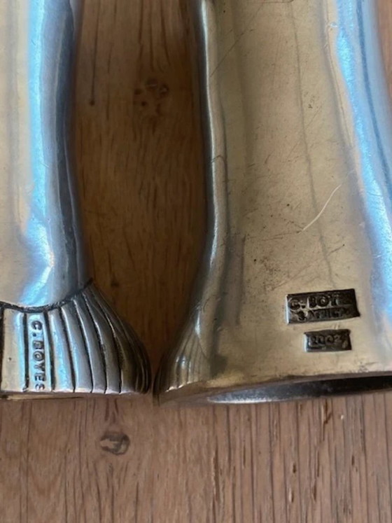 Image 1 of Caroll Boyes "Iconic" salt and pepper set for men and women