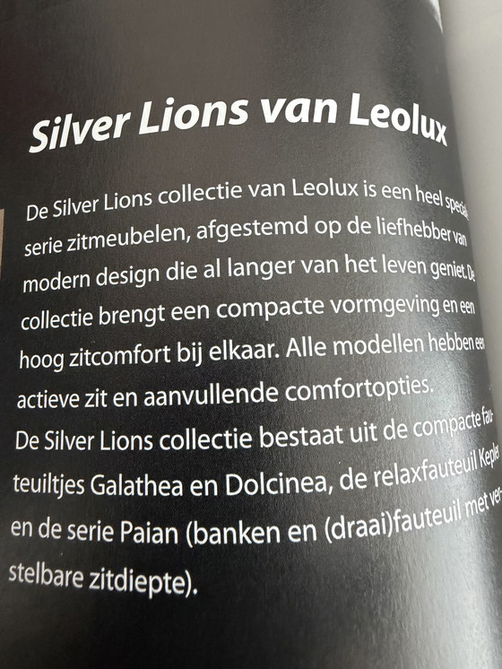 Image 1 of Leolux Dolcinea design fauteuil rood leer