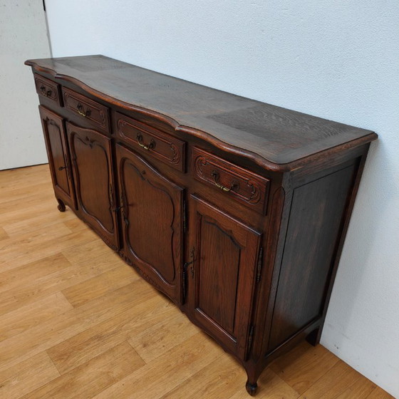 Image 1 of Vintage Louis XV wandkast buffetkast dressoir ladekast