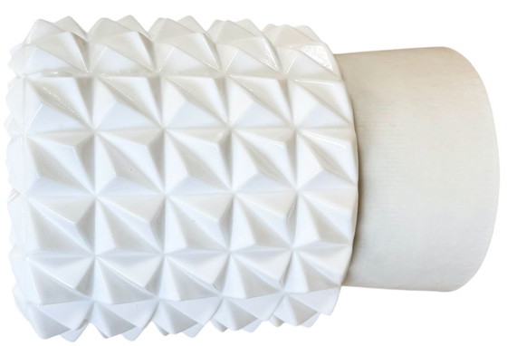 Image 1 of Lampada da soffitto vintage in porcellana bianca, anni '70