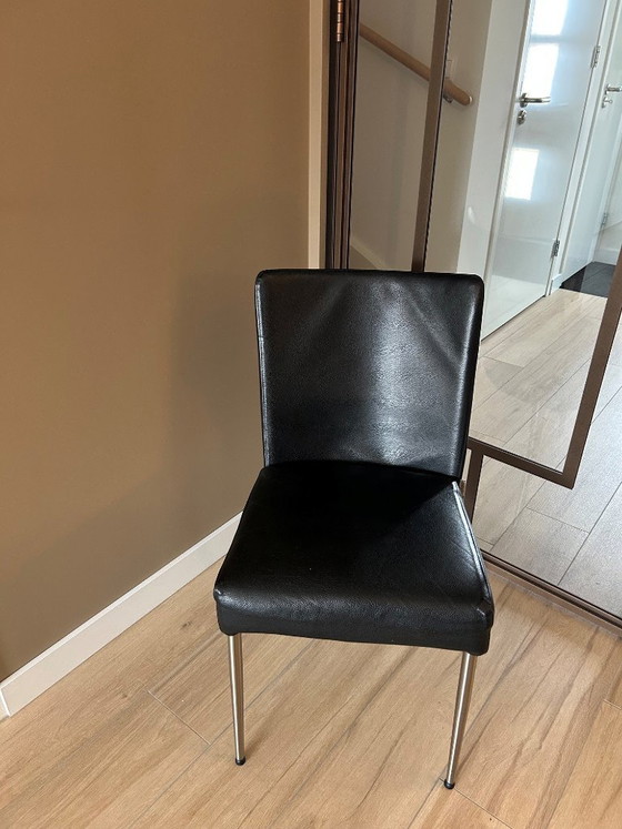 Image 1 of Eettafel (eetkamertafel) met 4 Topform Stoelen