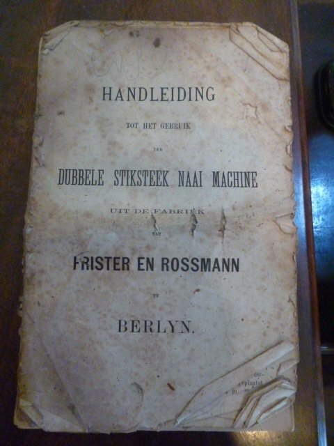 Image 1 of Antique step sewing machine from 1873