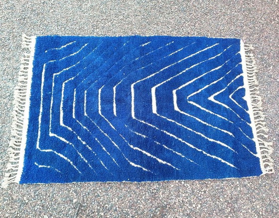 Handgemaakt traditioneel puur wollen vloerkleed 2/3 m – Accupunto, Vloerkleden en tapijten, Wool (photo 4 of 6)
