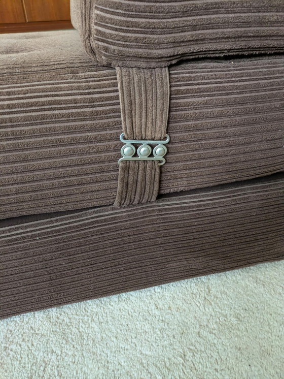 Poltrona letto vintage Ikea, velluto a coste marrone – Poltrone (photo 4 of 6)