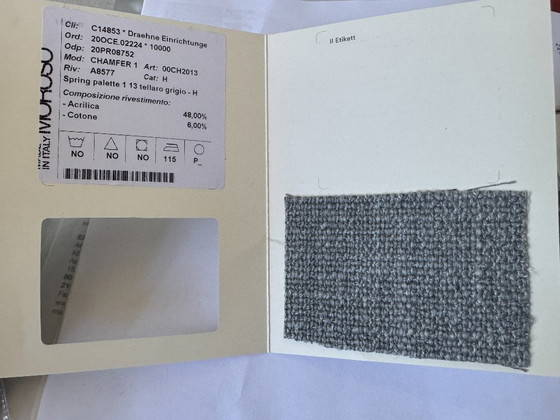 Image 1 of Canapé modulable Moroso Chamfer – Patricia Urquiola, 2 modules, Spring Grey